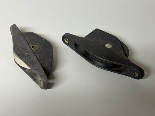 1 schijfs blok door dek max 12 mm lijn