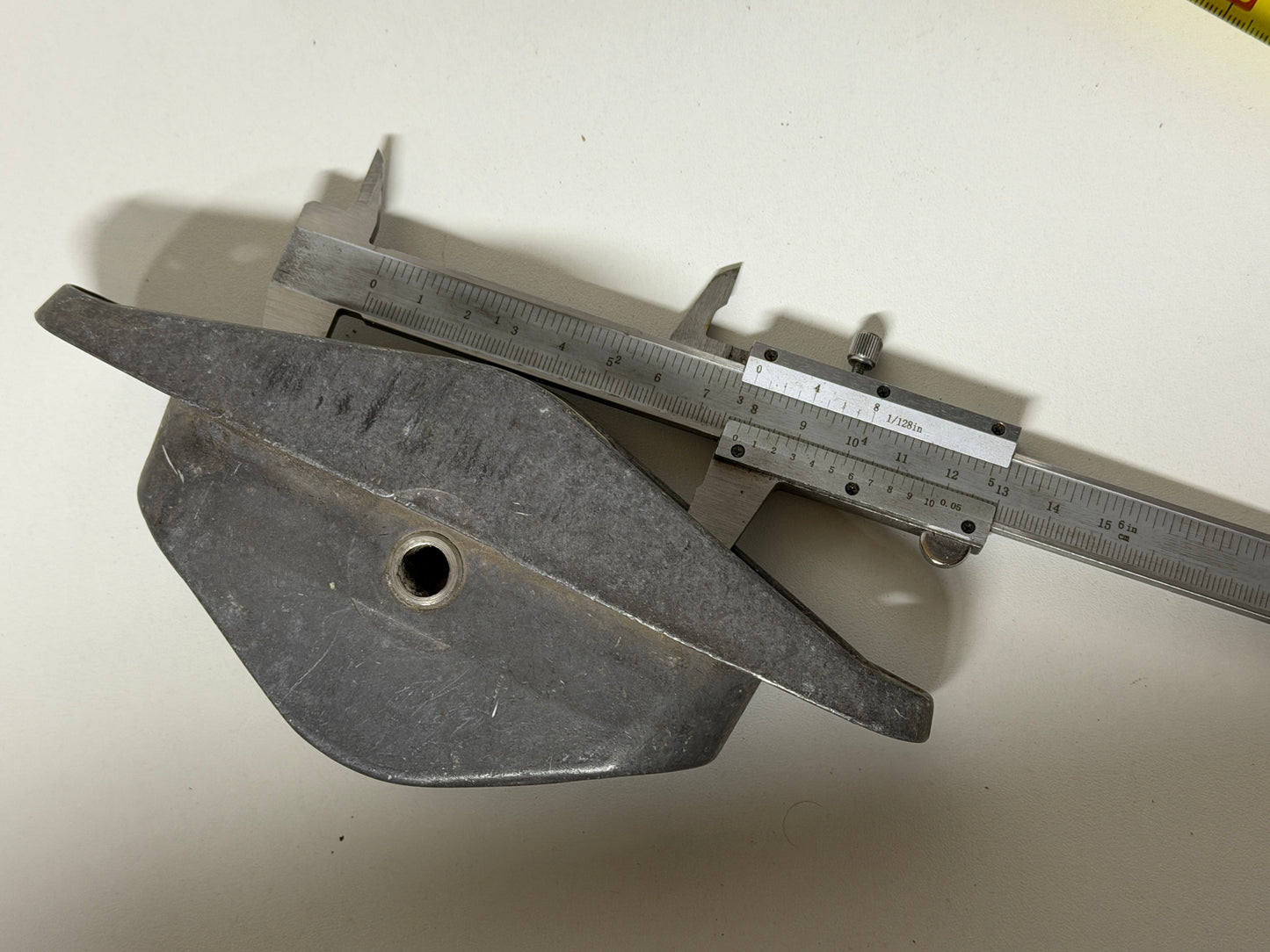 1 schijfs blok door dek max 12 mm lijn