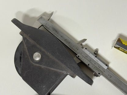 1 schijfs blok door dek max 12 mm lijn