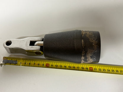 Spinnaker Pole Slider met Bajonet + fitting / Forespar