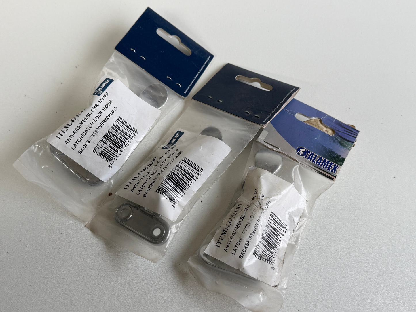 Antirammel-sluiting 100 mm nieuw Talamex Nieuw