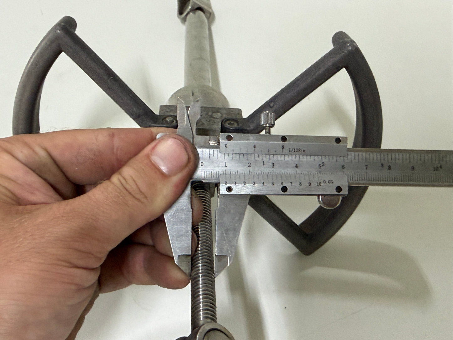 Achterstagspanner met inklapbare armen 10 mm draad