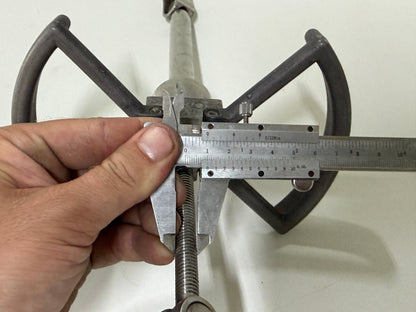 Achterstagspanner met inklapbare armen 10 mm draad