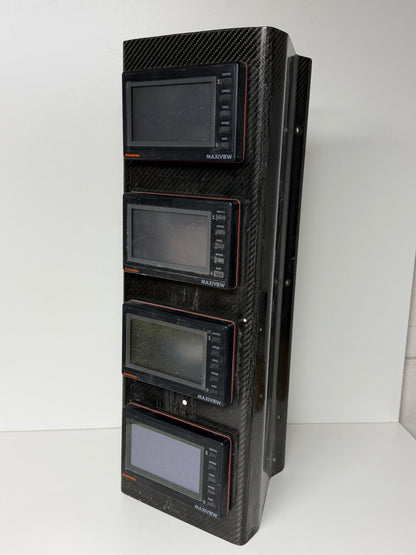 Carbon Mast Unit / maststeun met 4 x Autohelm Maxiview