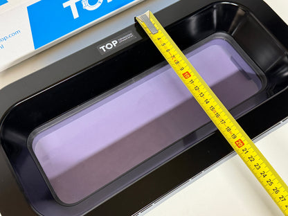 TOPwindows rechthoekige klappende kunststof patrijspoort 375 x 175mm