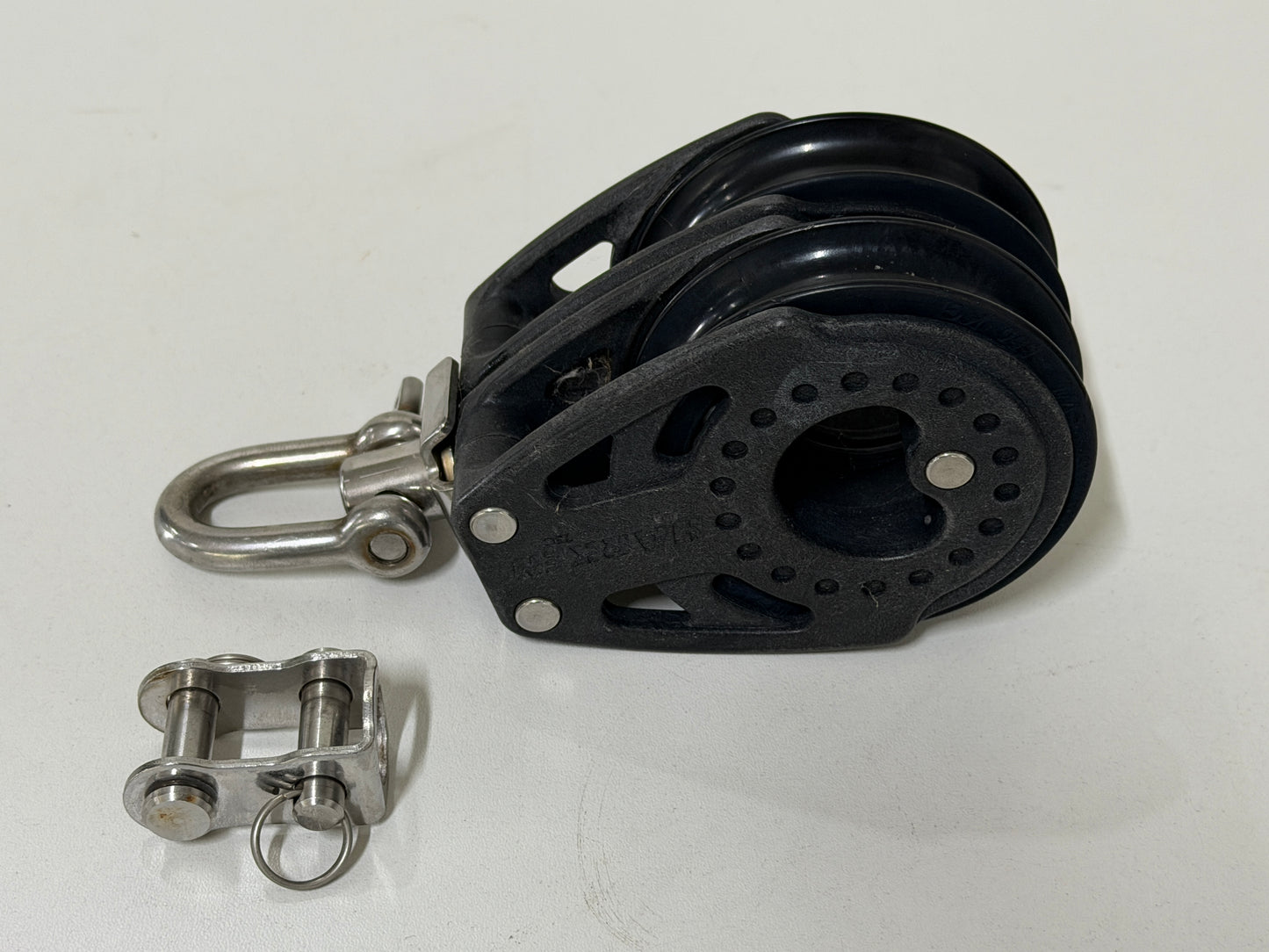 Harken 75 mm Carbo 2 schijfs blok