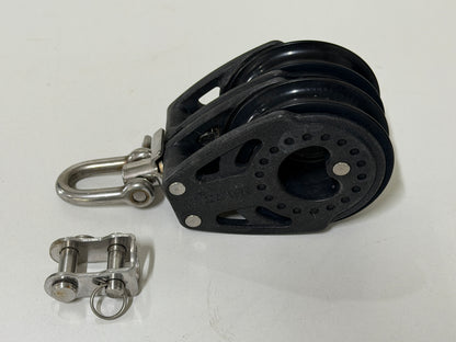 Harken 75 mm Carbo 2 schijfs blok