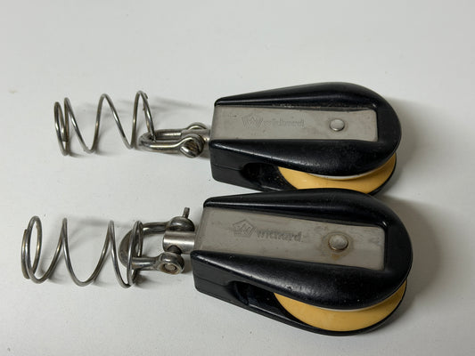 Wichard 1 schijfs blok 58 mm tot 12 mm lijn met wartel