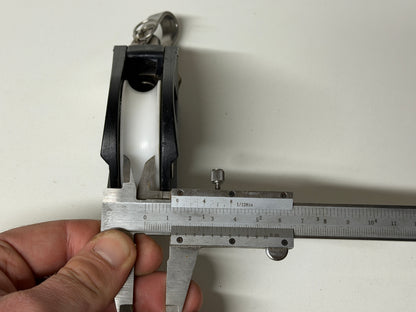 HYE 1 schijfs blok 62 mm tot 14 mm lijn draaiwartel