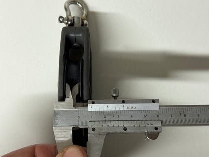 Rutgerson vioolblok 50 mm tot 10 mm met draaiwartel