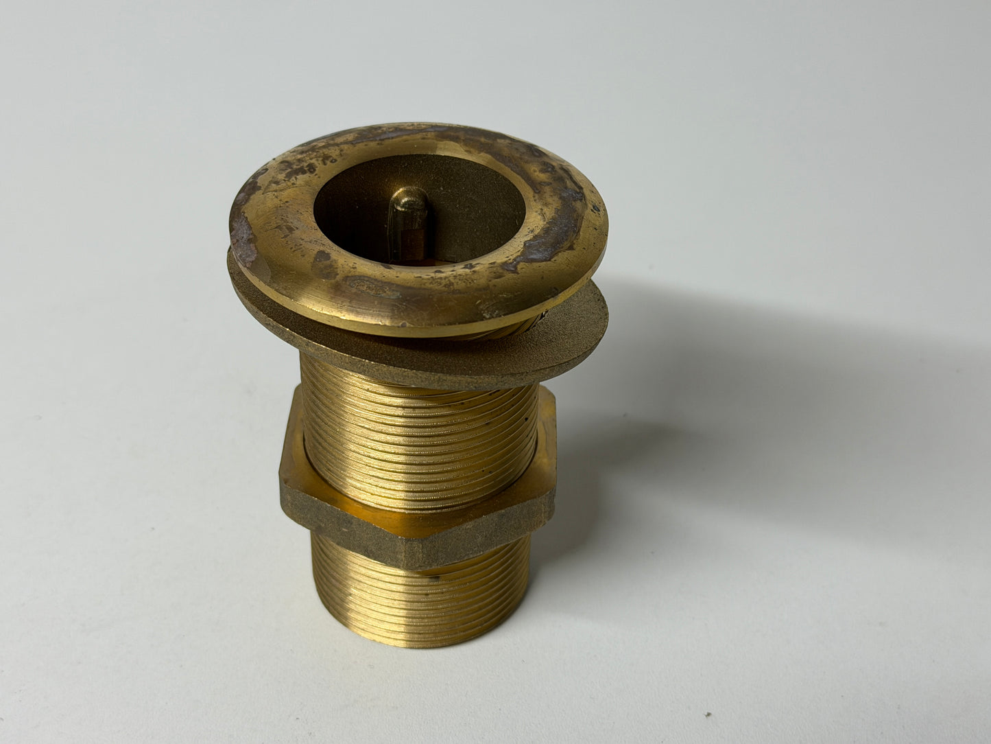 Messing doorvoer 48 mm