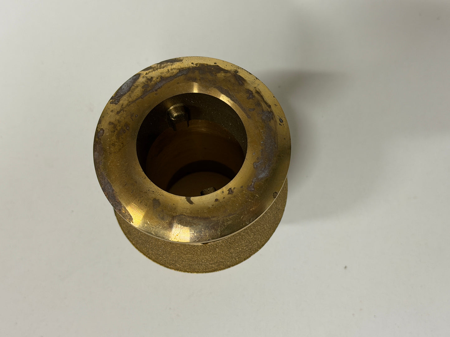 Messing doorvoer 48 mm