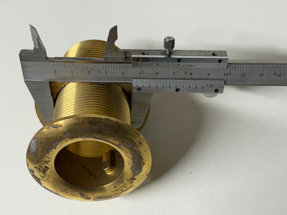 Messing doorvoer 48 mm