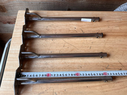 4 RVS scepters 32 cm