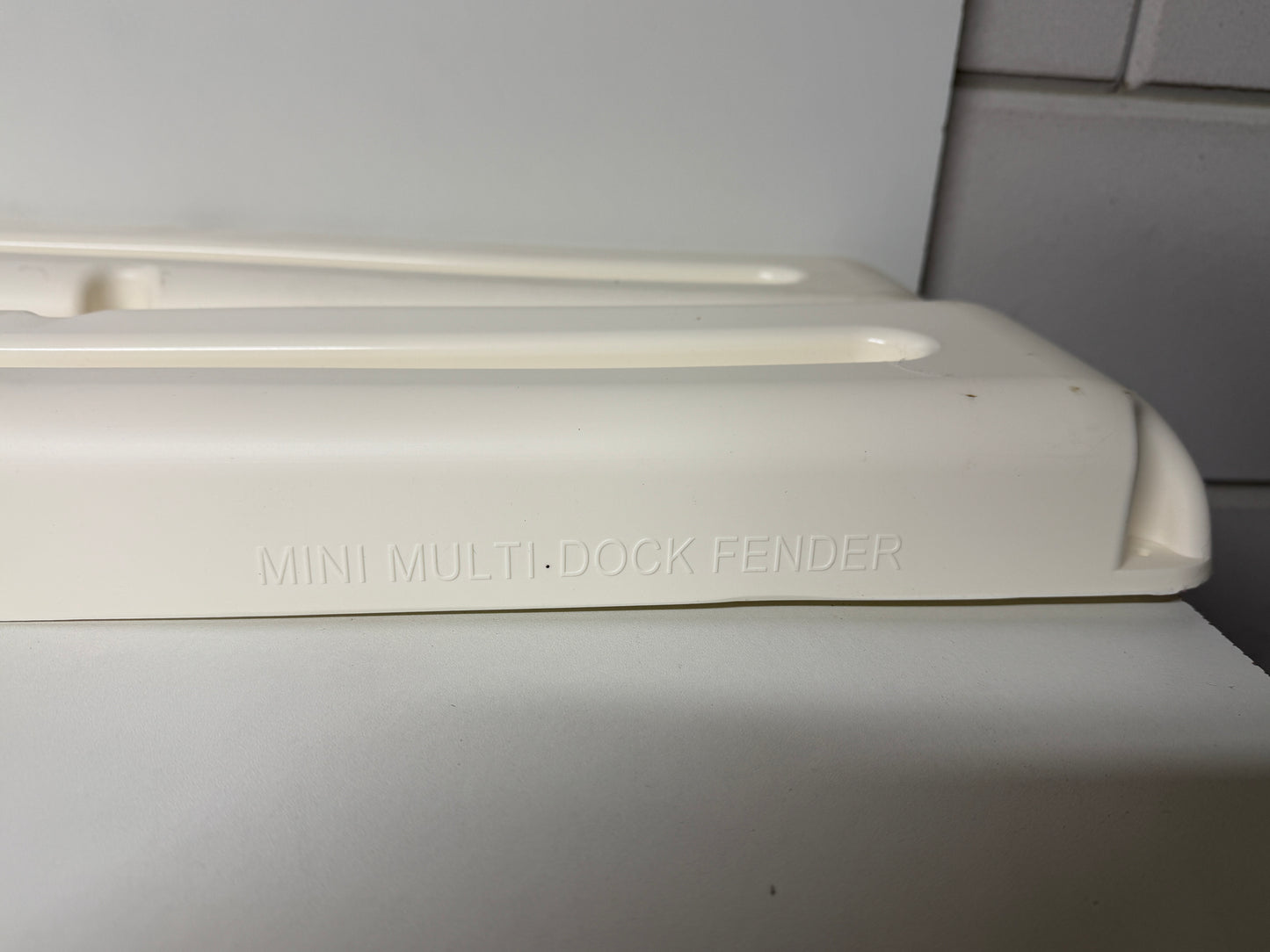 Mini Multi steiger Fender wit nieuw