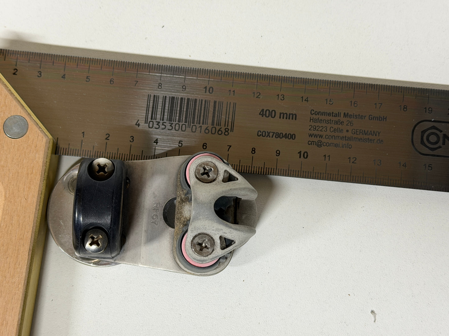 Ronstan RF67 draaibare schootklem 3-8 mm