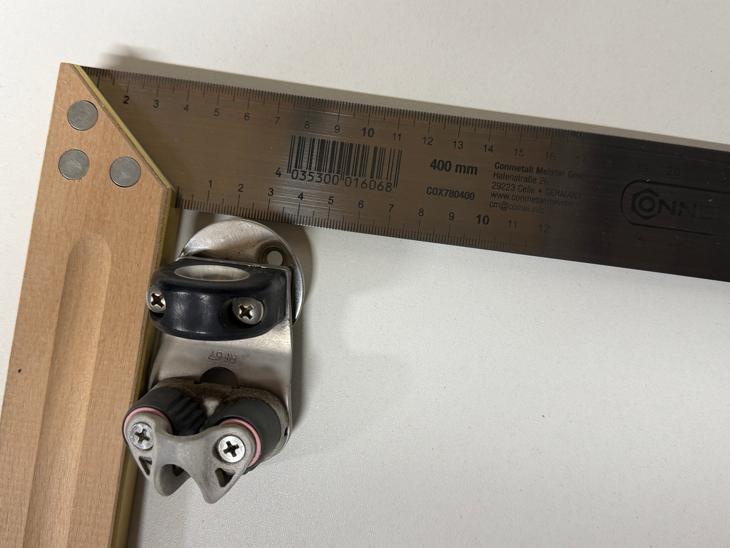 Ronstan RF67 draaibare schootklem 3-8 mm