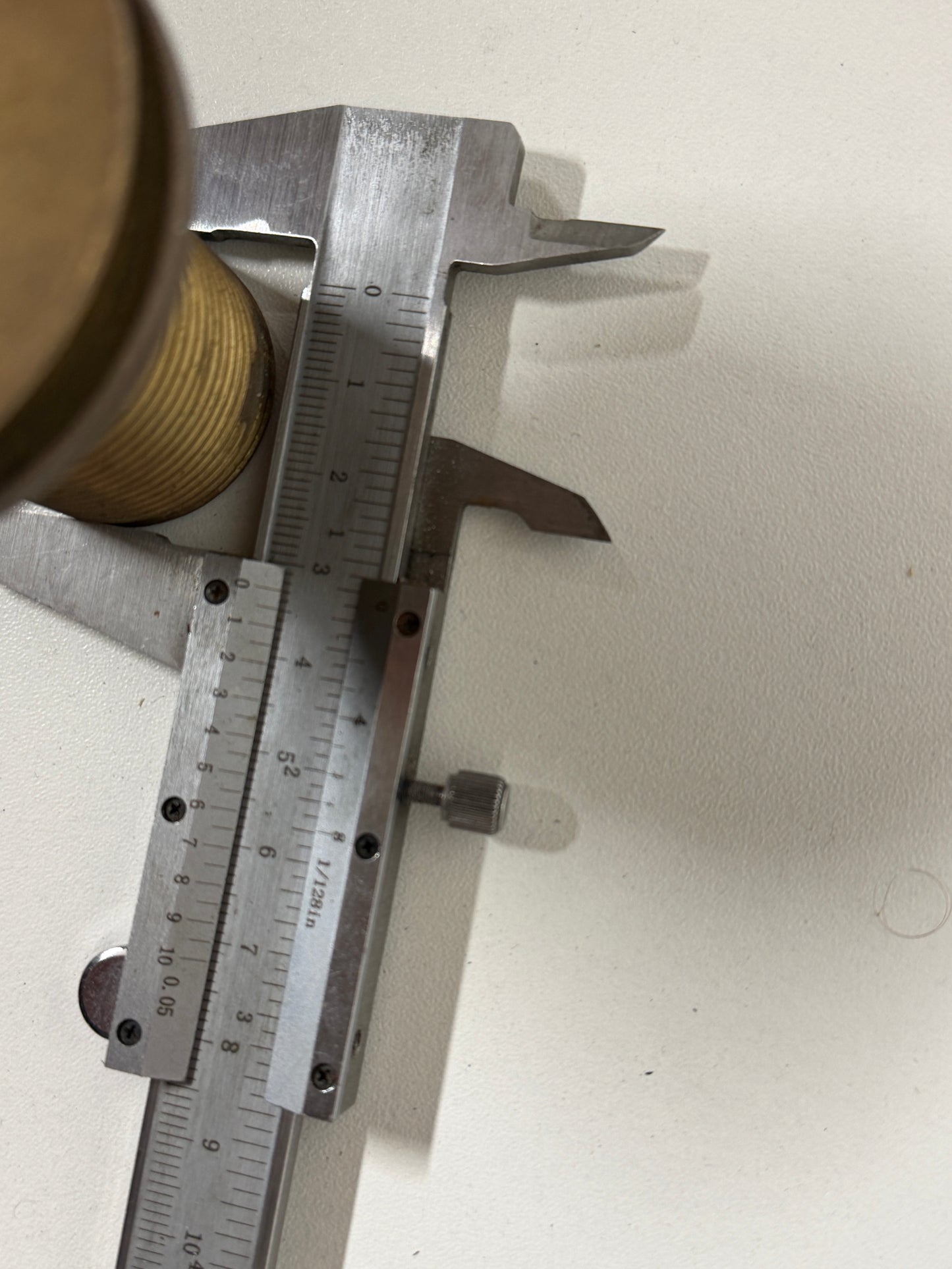 Bronzen/messing doorvoer 33mm