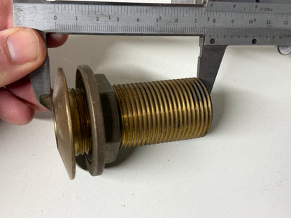 Bronzen/messing doorvoer 33mm