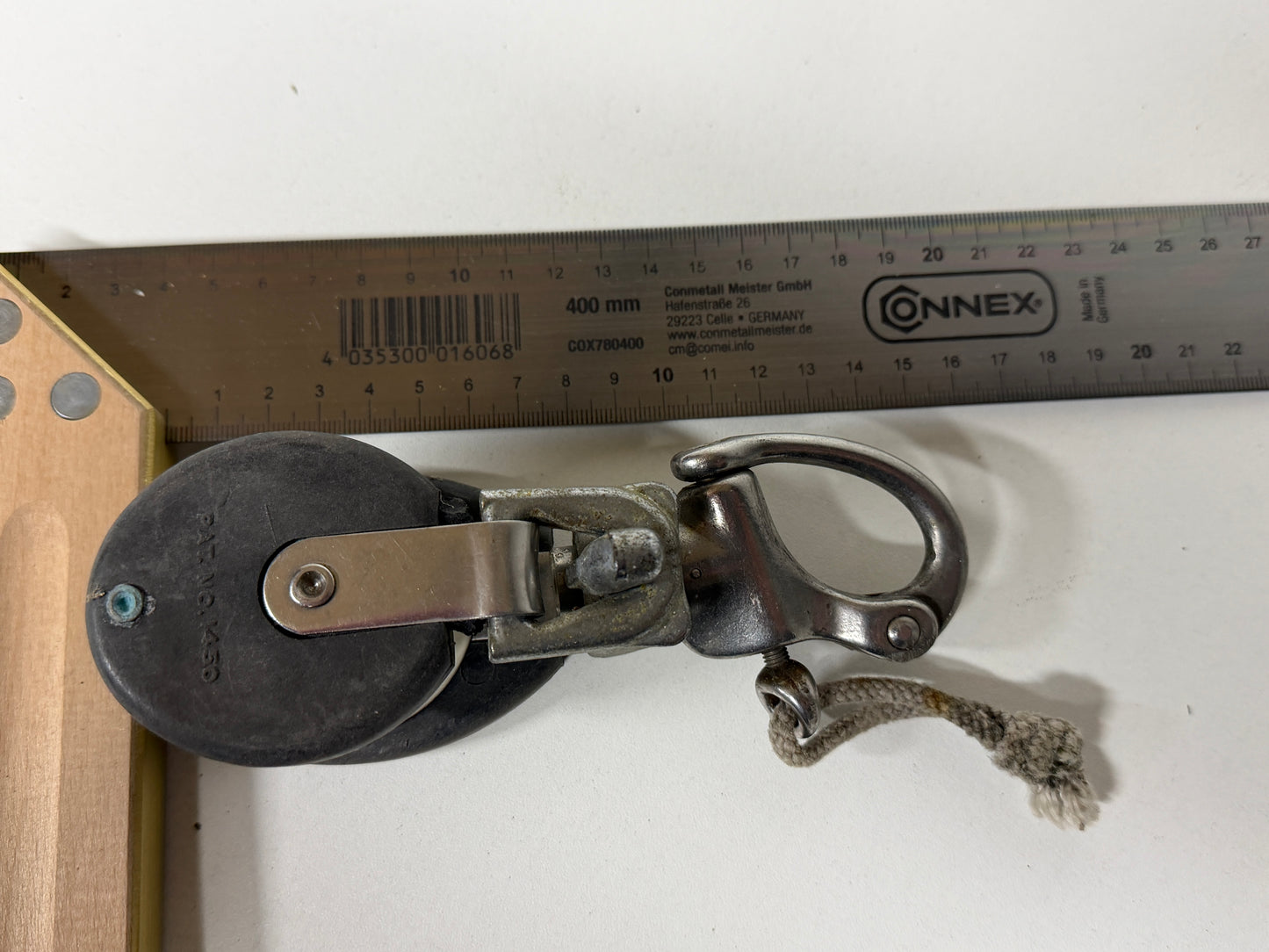 Barton klapblok 44 mm schijf met snapsluiting