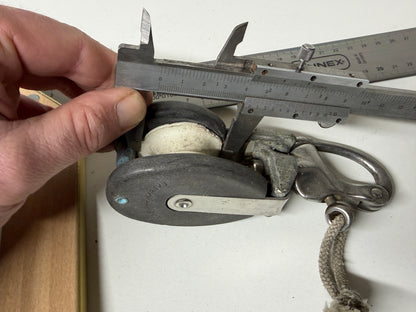 Barton klapblok 44 mm schijf met snapsluiting