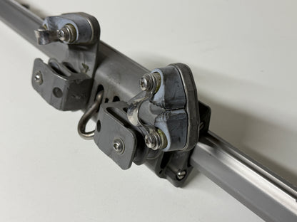 Rail 154 cm met gelagerde kar