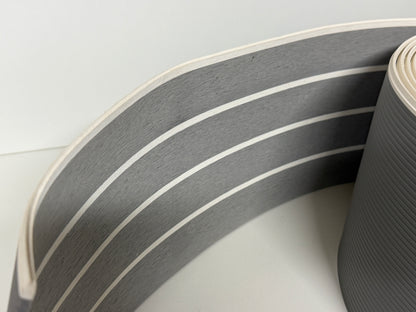 PVC teak 25 meter x 190 mm