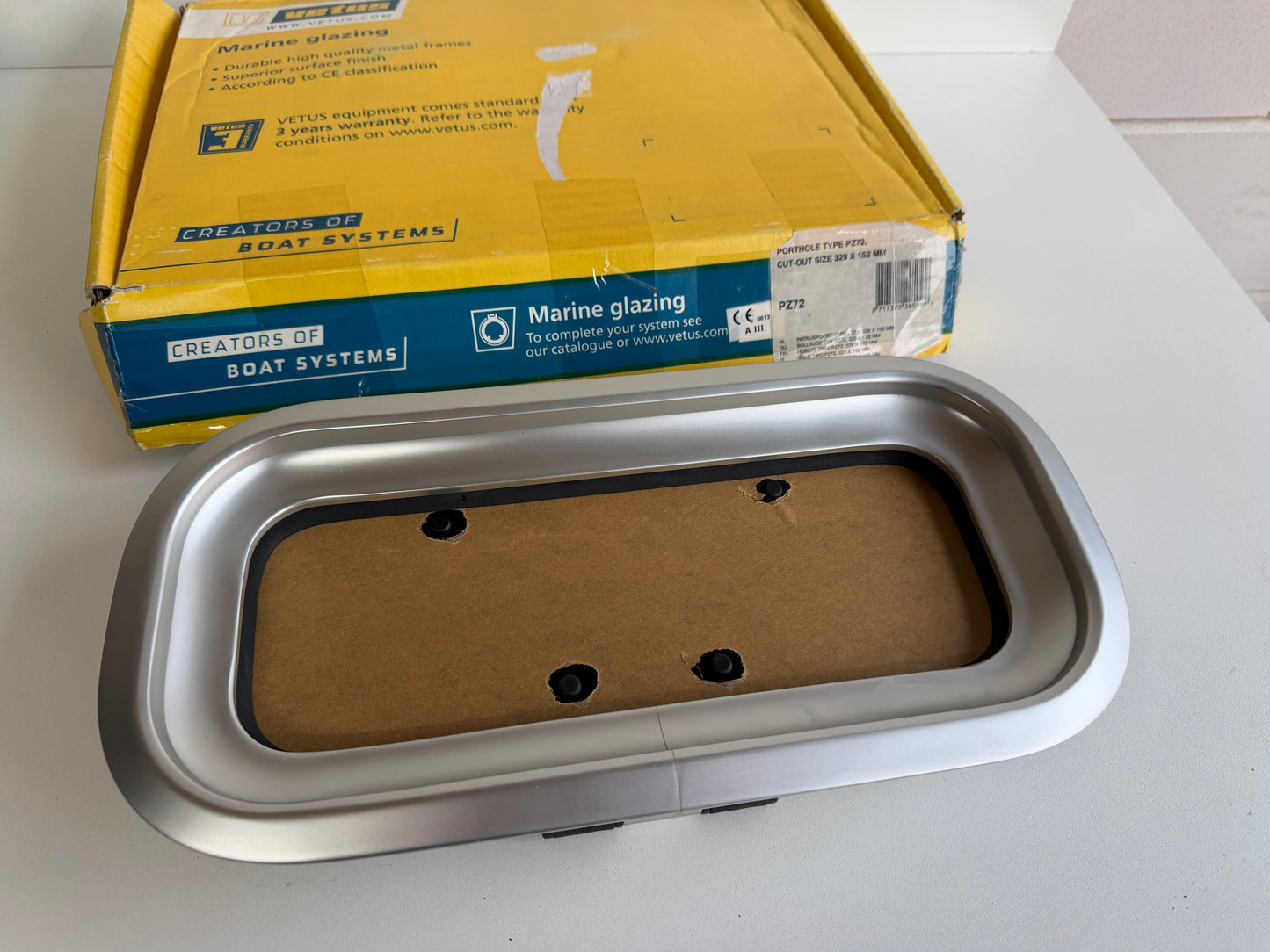 Vetus patrijspoort PZ72 329 x 152 mm