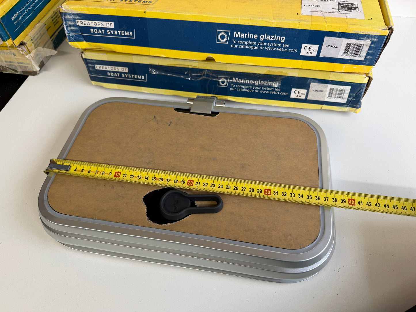 Vetus Libero ventilatieluik 340x195mm LIB3432L