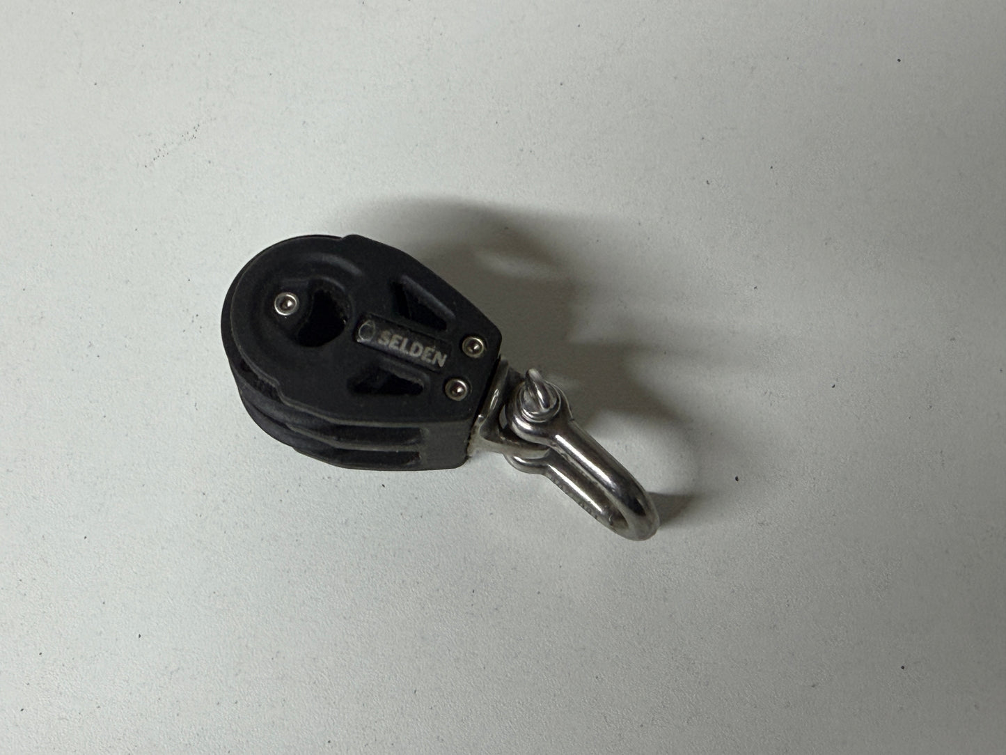 Selden 2 schijfs blok gelagerd 30 mm tot 8 mm lijn