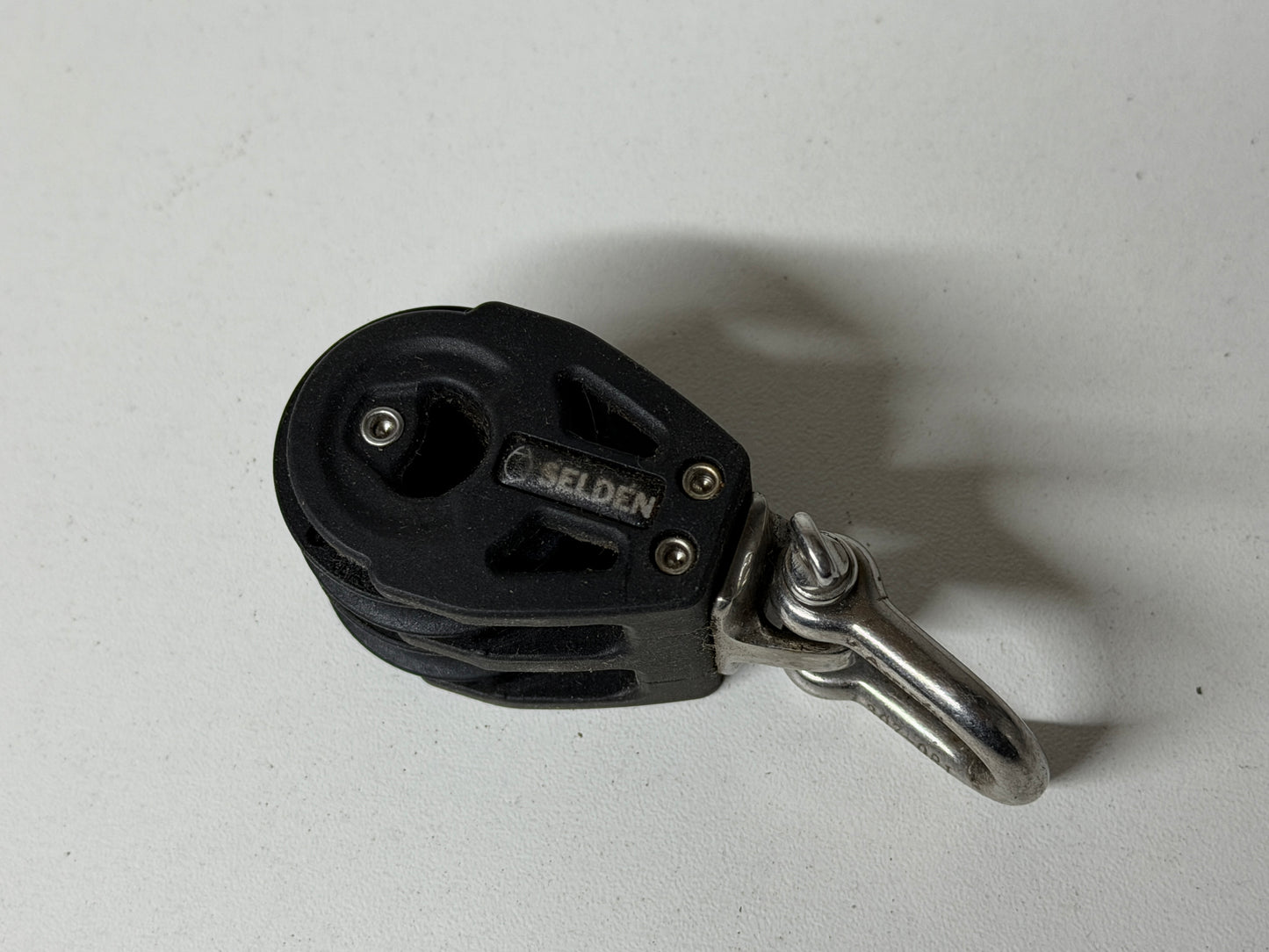 Selden 2 schijfs blok gelagerd 30 mm tot 8 mm lijn