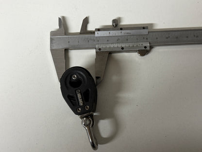 Selden 2 schijfs blok gelagerd 30 mm tot 8 mm lijn