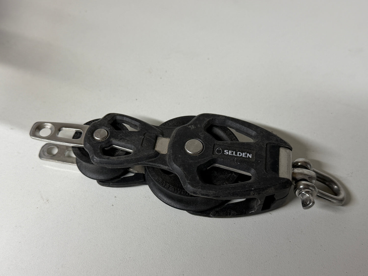 Selden vioolblok met hondsvot 50 mm tot 12 mm lijn