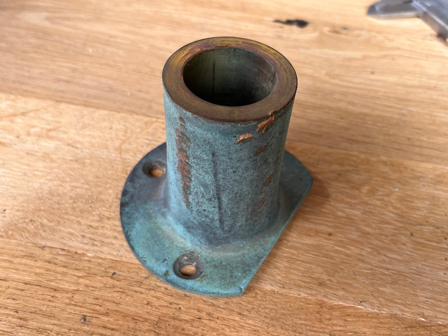 Grote bronzen (vlaggenstok) houder 31 mm