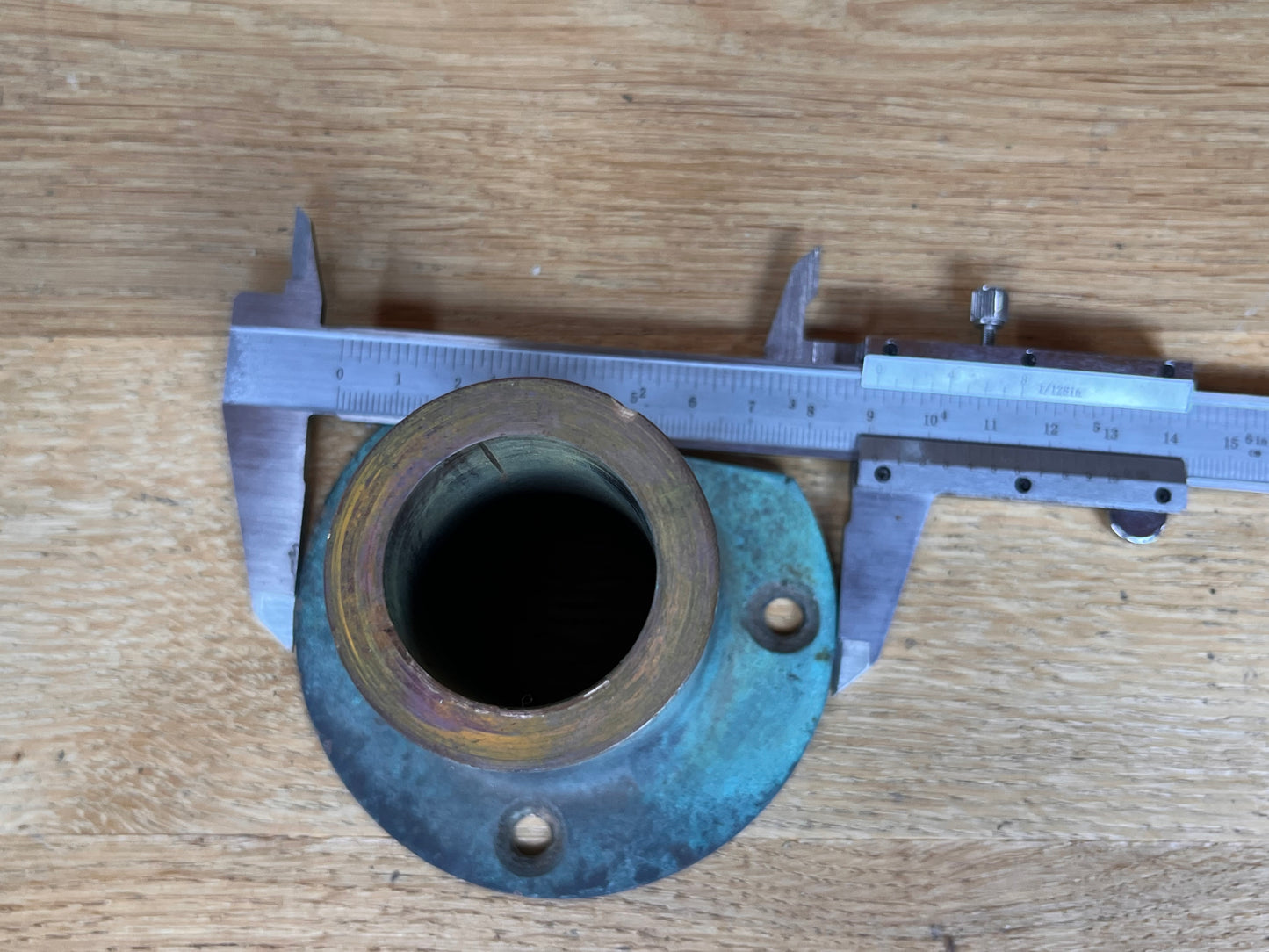 Grote bronzen (vlaggenstok) houder 31 mm