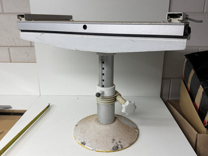 Tafelpoot 50 cm hoog verstelbaar