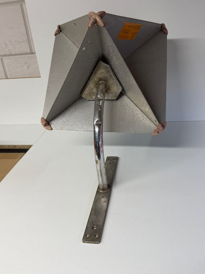 Radarreflector + rvs beugel
