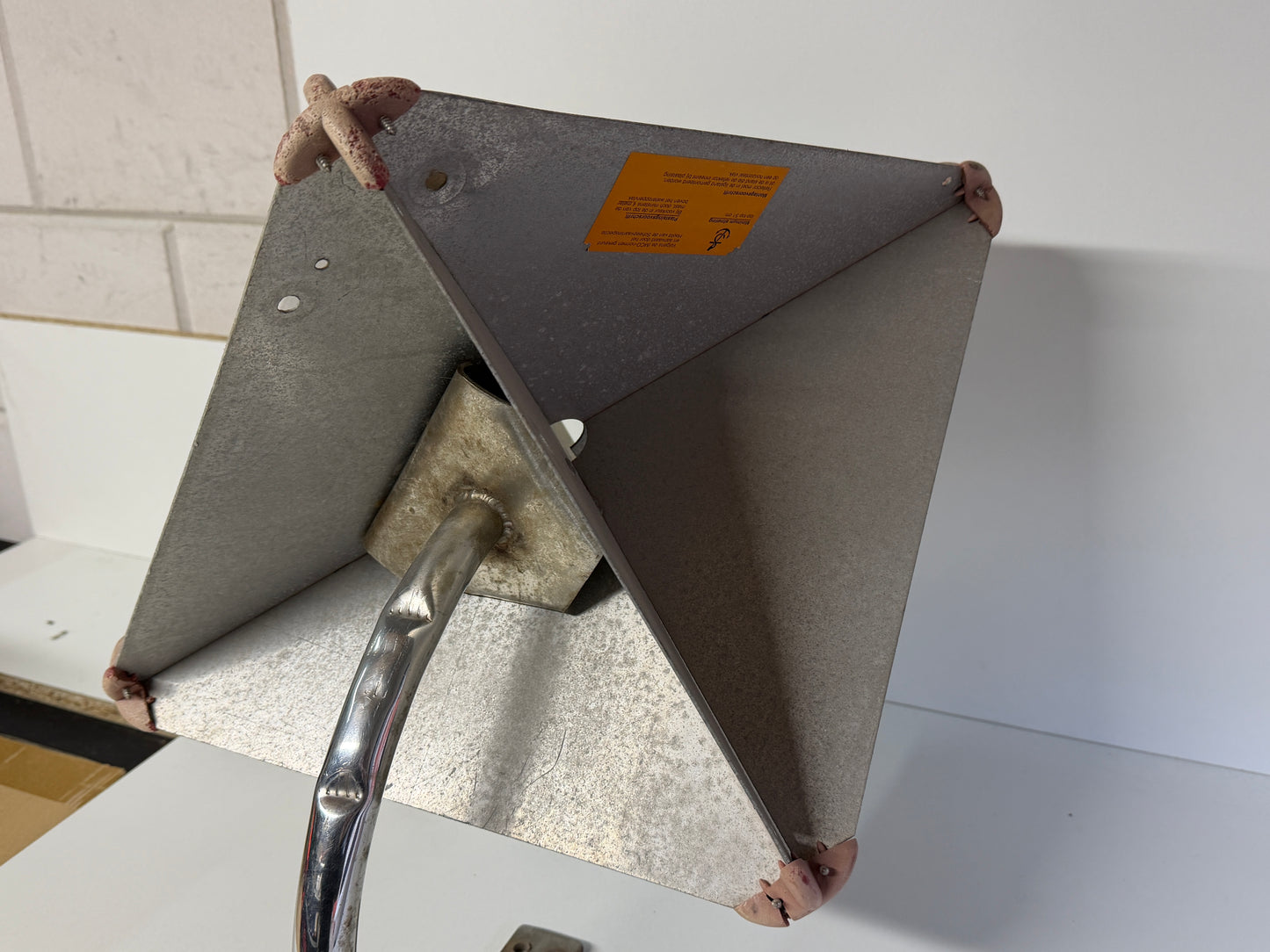 Radarreflector + rvs beugel