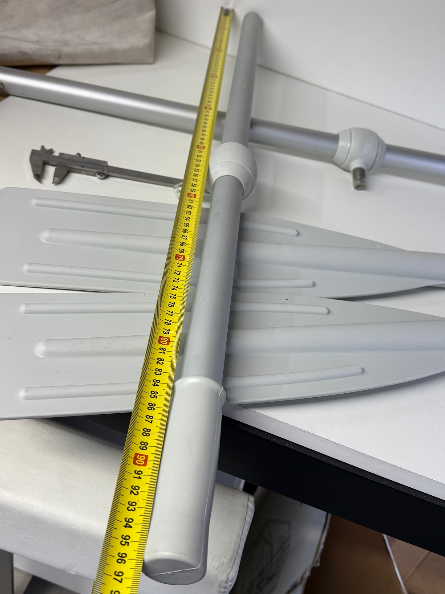 Nieuwe Roeispanen met roeidol