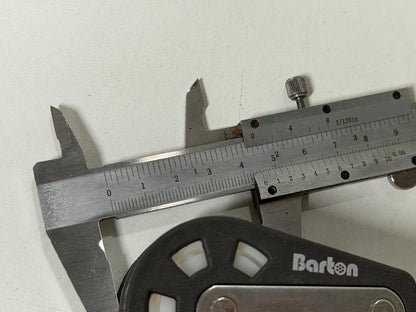 Barton 2 schijfs blok 45 mm tot 12 mm lijn gelagerd NIEUW
