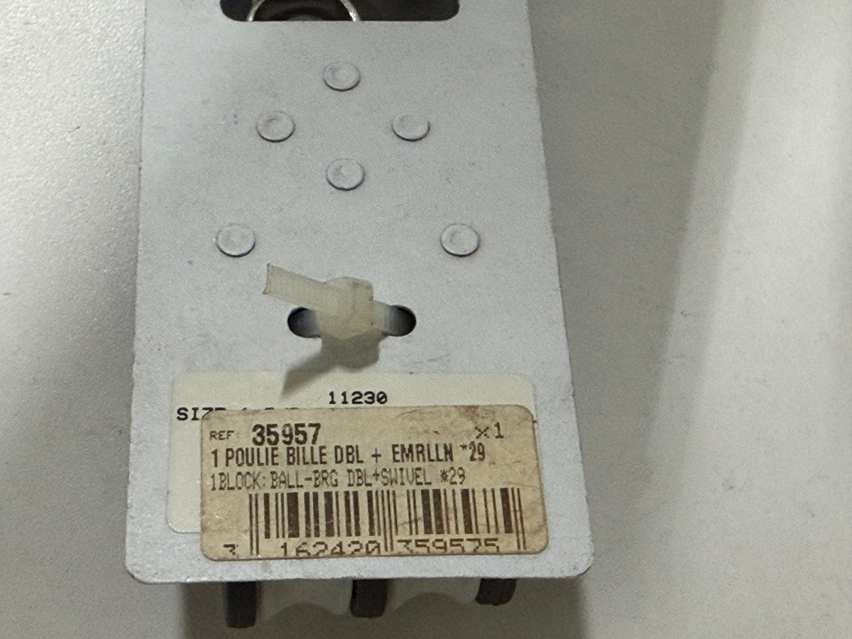 Barton 2 schijfsblok 29 mm tot 8 mm lijn gelagerd NIEUW