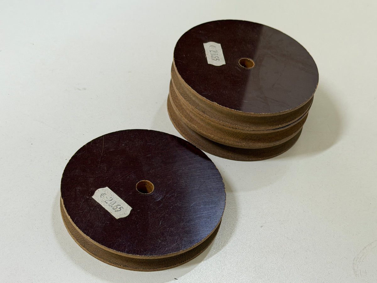 Tufnol / HYE staaldraad schijf 100 mm tot 7 mm draad