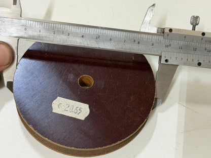 Tufnol / HYE staaldraad schijf 100 mm tot 7 mm draad