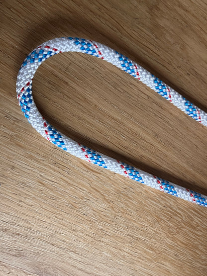 Newport polyester lijn braid on braid 10  mm blauw/rood