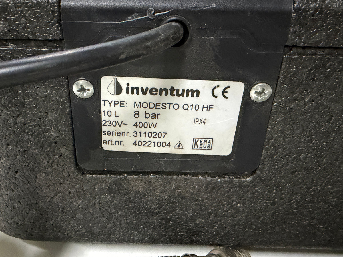Inventum MODESTO Q10 HF Boiler - 10 Liter