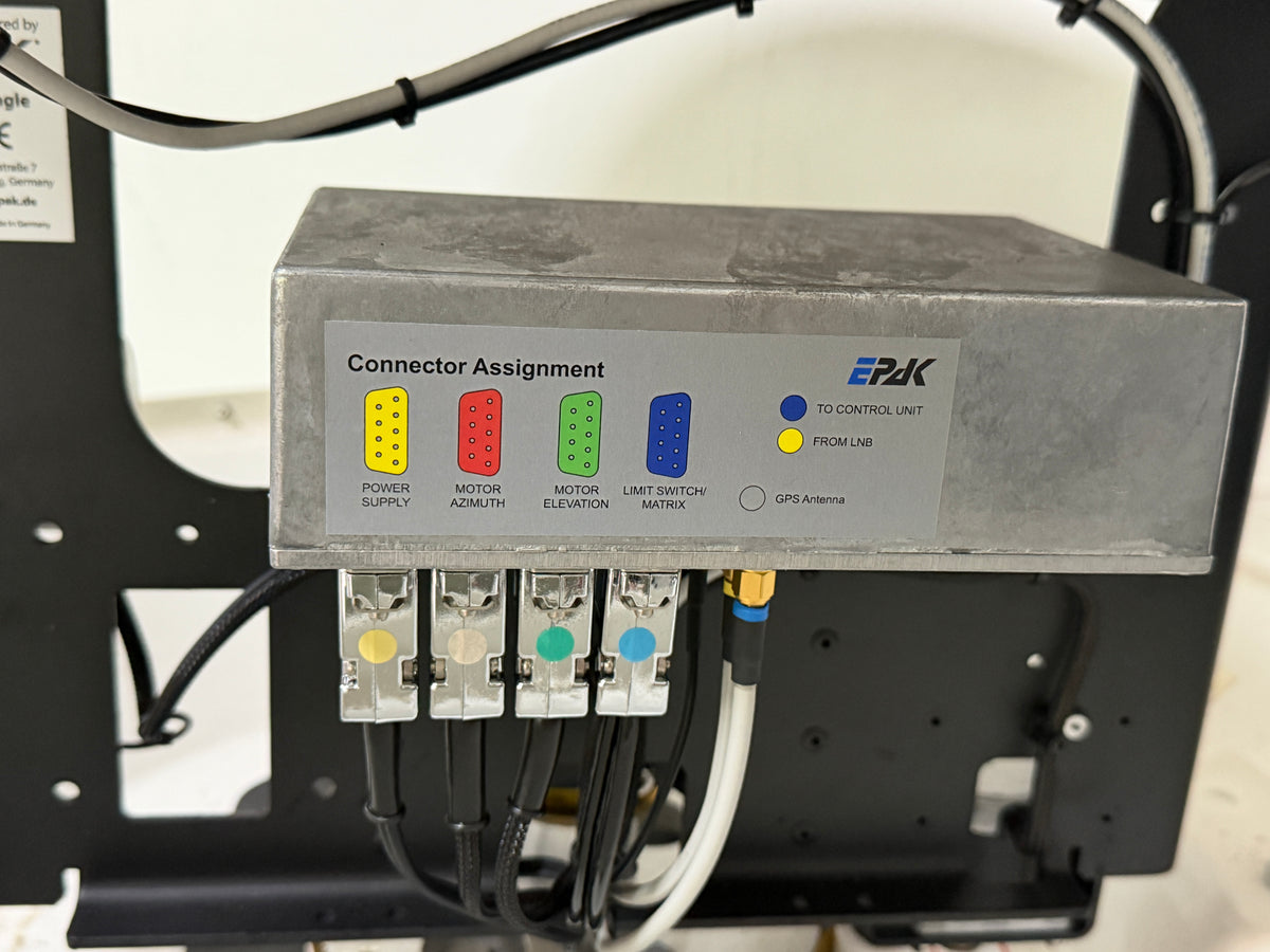 EPAK R6 Single satelliet-tv-antenne voor schepen