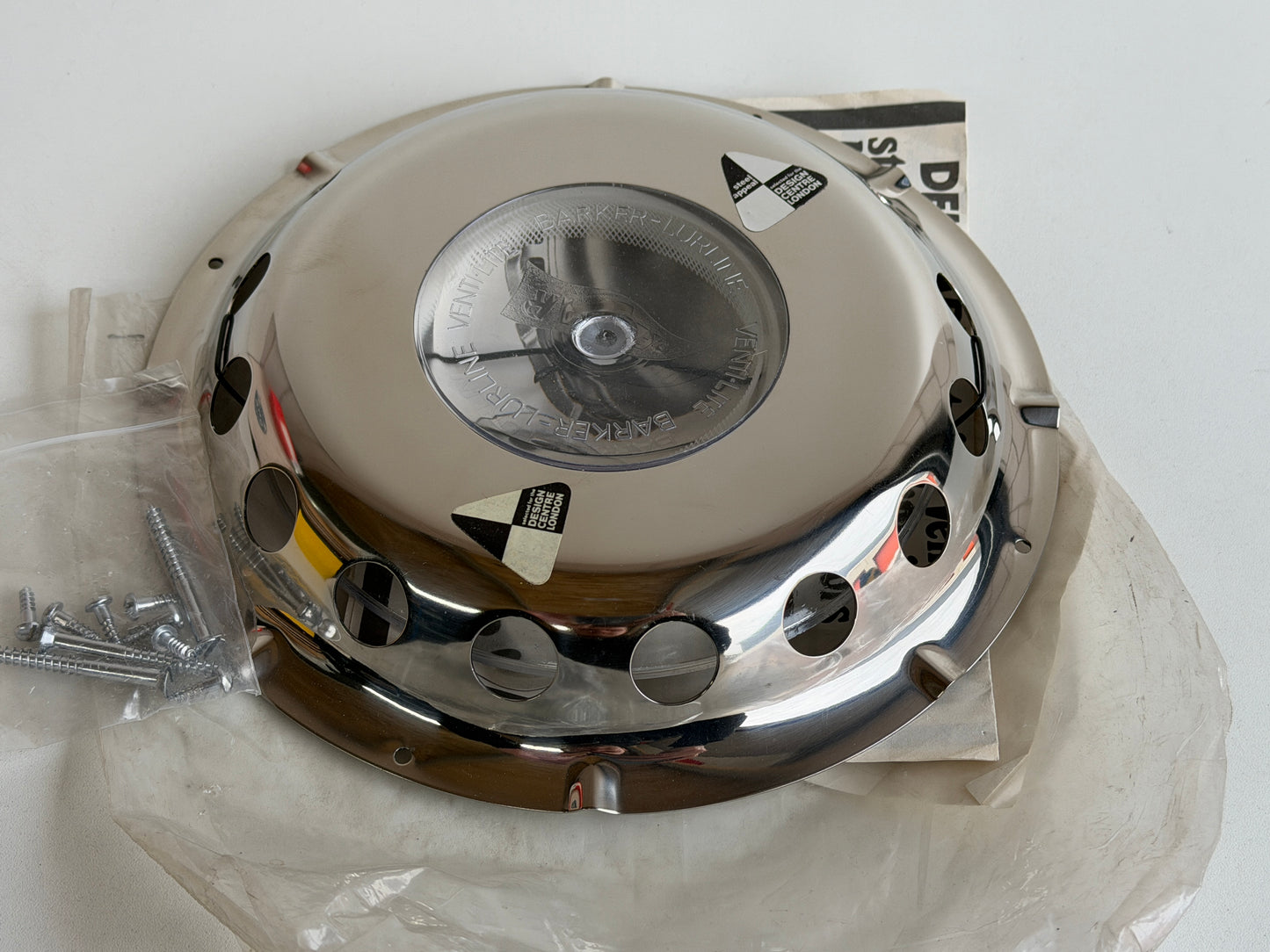 Barker Lurline dekventilator 225 mm nieuw