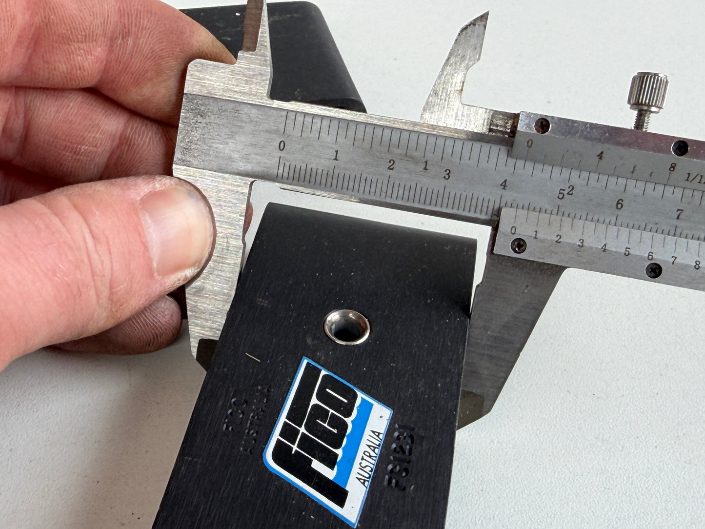 Fico valgeleider nieuw 2 schijfs 43 mm