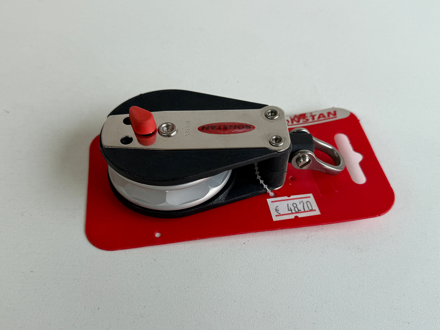 Ronstan 1 schijfs ratelblok met wartel RF1720 56 mm nieuw