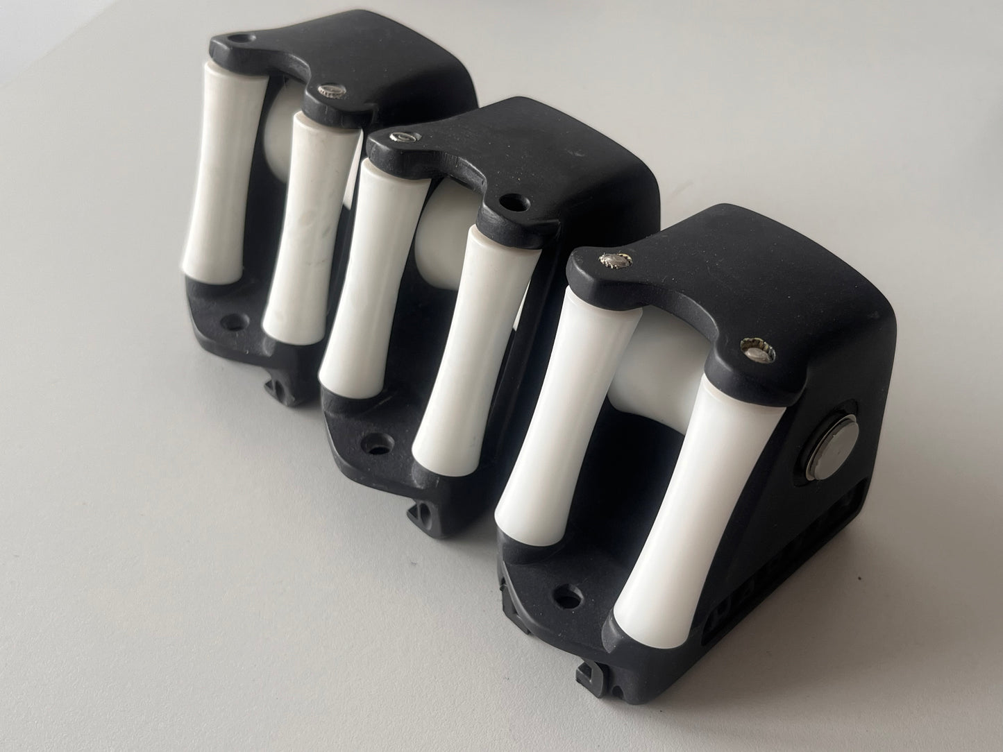 3 x Harken genuaslede / genua blok 25mm